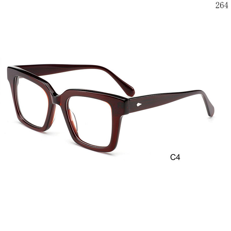 Dachuan Optical H2828 China Supplier Hot Trends Oversized Acetate Spectacle Frames Lentes with Logo Custom (9)