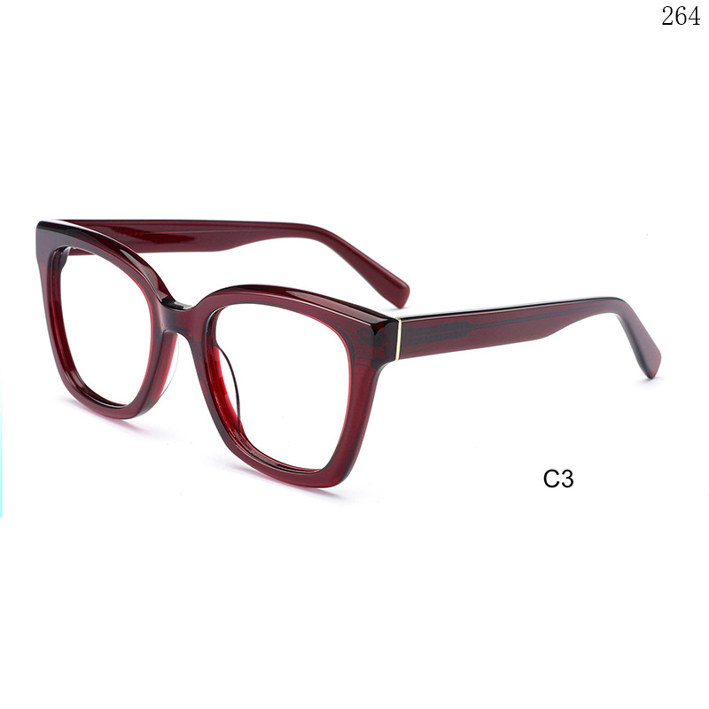 Dachuan Optical H2830 China Supplier New Trendy Acetate Optical Eyewear Lentes Óculos with Metal Hinges (7)