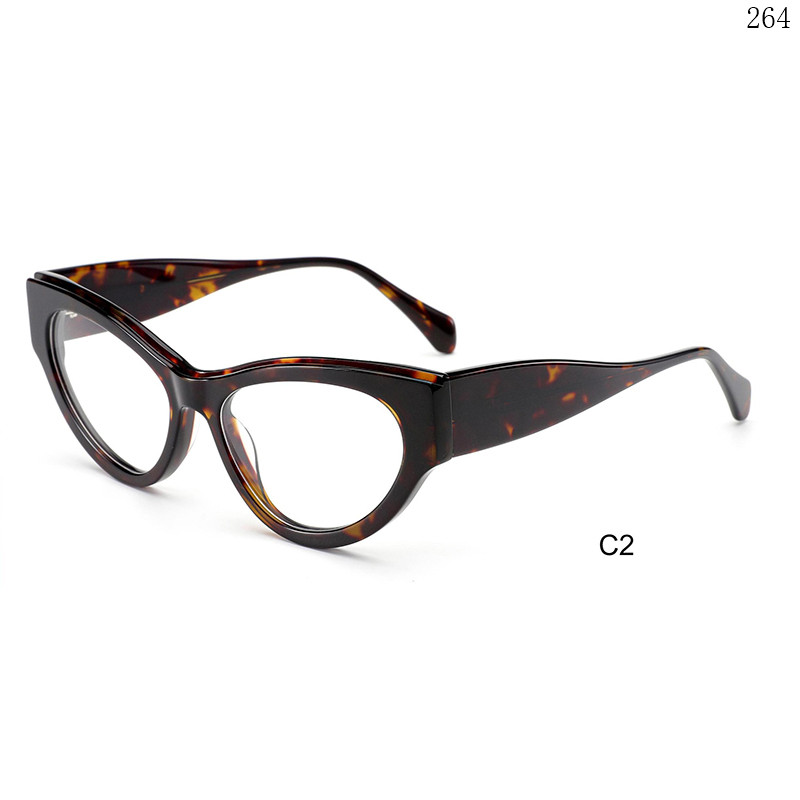 Dachuan Optical H2831 China Supplier Hot Selling Acetate Spectacle Frames Lentes with Cateye Shape (7)