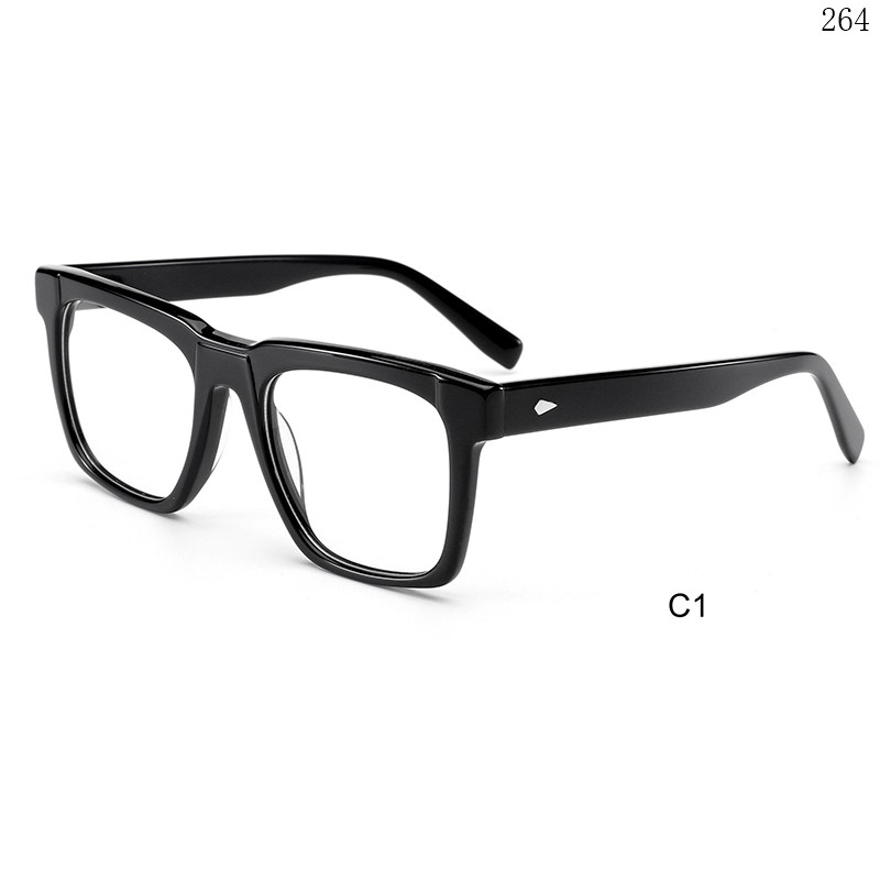 Dachuan Optical H2834 China Supplier Classic Design Acetate Eyeglass Frames Lentes with High Quality (6)