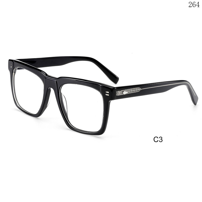 Dachuan Optical H2834 China Supplier Classic Design Acetate Eyeglass Frames Lentes with High Quality (8)