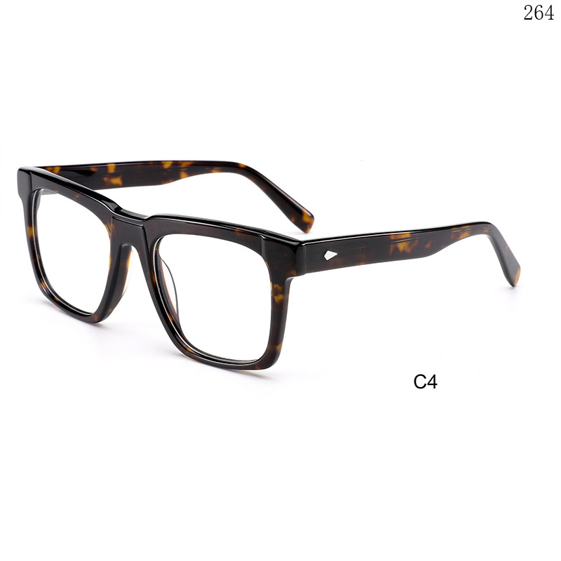 Dachuan Optical H2834 China Supplier Classic Design Acetate Eyeglass Frames Lentes with High Quality (9)