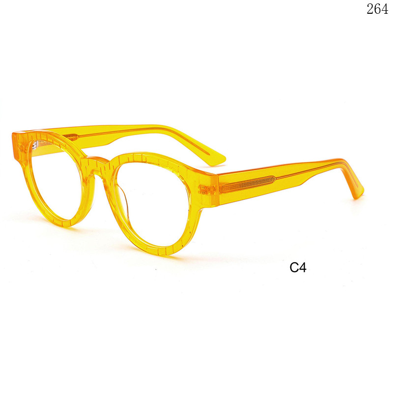 Dachuan Optical H2838 China Supplier Retro Style Acetate Eyeglass Frames Lentes with Metal Hinges (9)