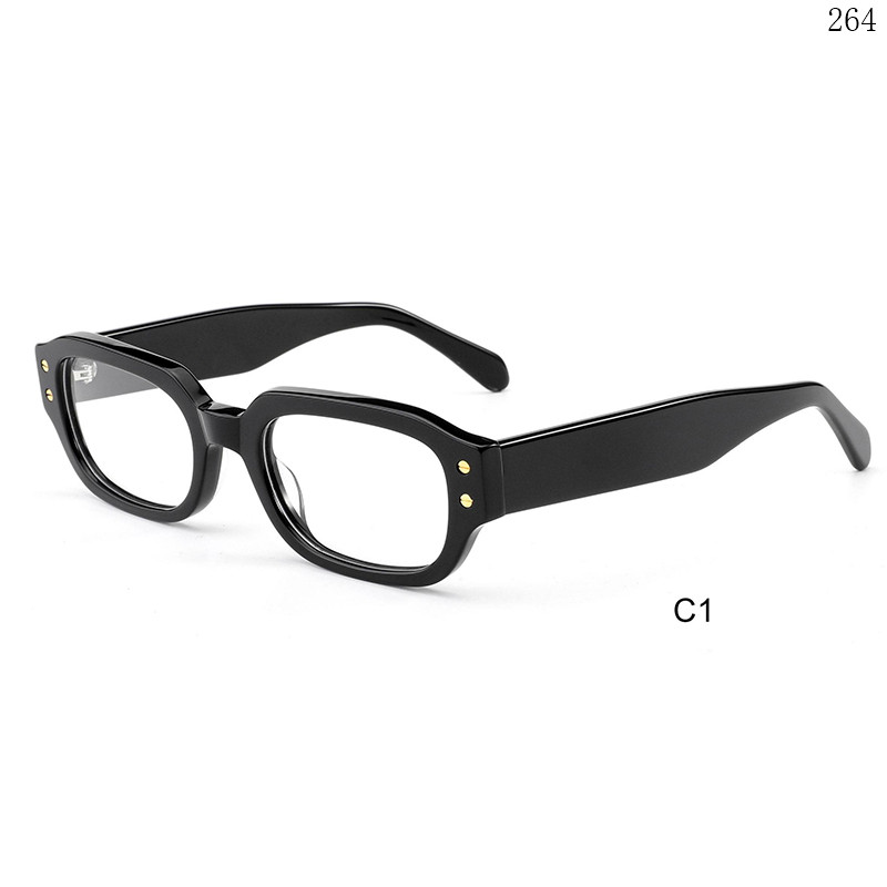 Dachuan Optical H2848 China Supplier Hot Fashion Design Acetate Eyewear Frames Optical Lentes with Metal Hinges (6)