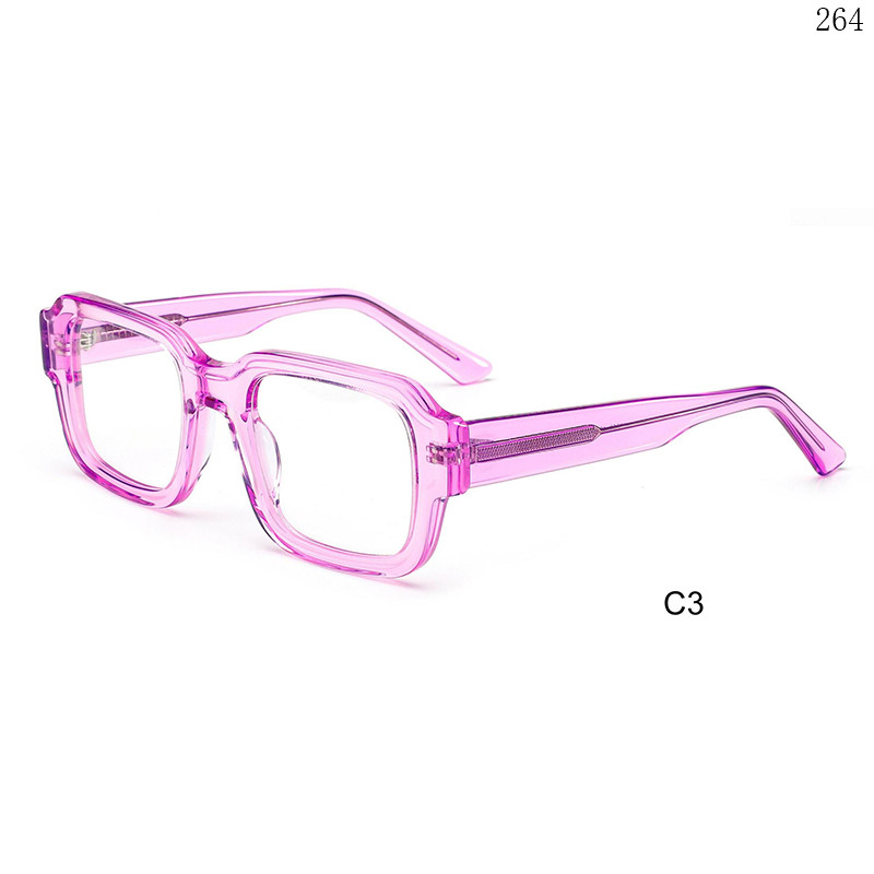 Dachuan Optical H2850 China Supplier New Arrival Acetate Eyewear Frames Optical Lentes with Metal Hinges (8)