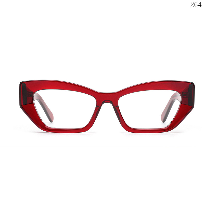 Dachuan Optical H2856 China Supplier New Trendy Design Acetate Optical Eyewear Eyeglasses with Cat Eye Shape (1)