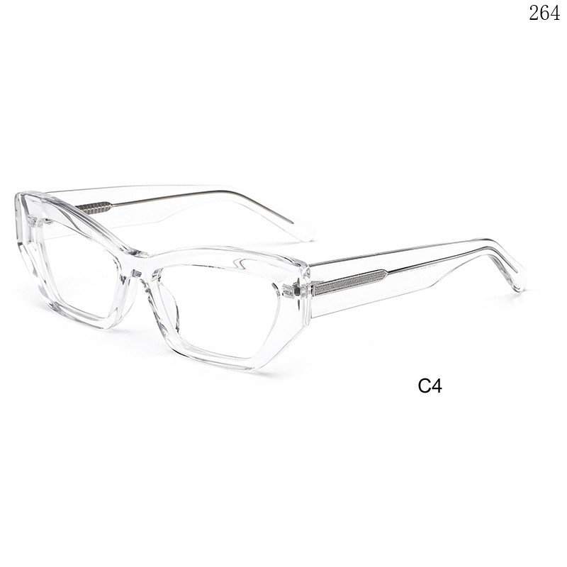 Dachuan Optical H2856 China Supplier New Trendy Design Acetate Optical Eyewear Eyeglasses with Cat Eye Shape (9)