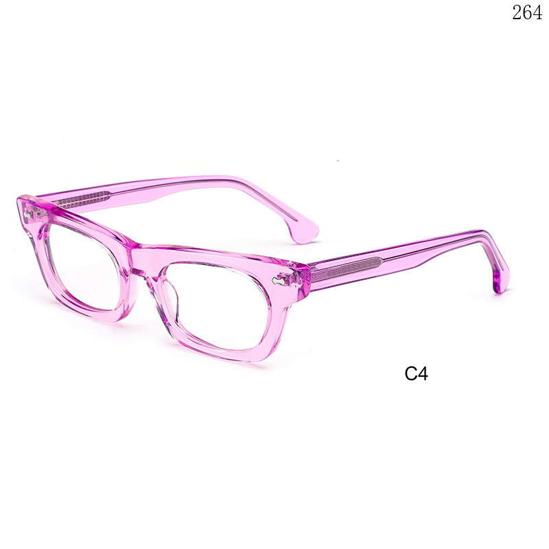 Dachuan Optical H2859 China Supplier Fashionable Acetate Optical Glasses Lunettes Optiques with Small Frame (9)