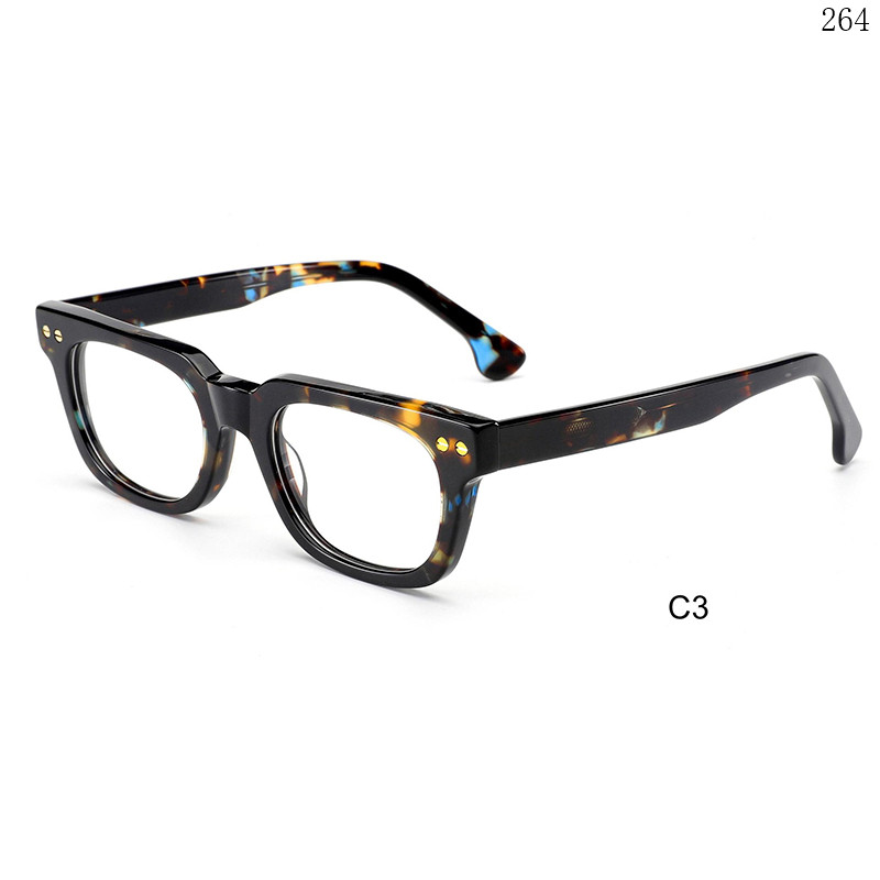 Dachuan Optical H2860 China Supplier Hot Sale Unisex Acetate Optical Glasses Lunettes Optiques with Logo Custom (8)