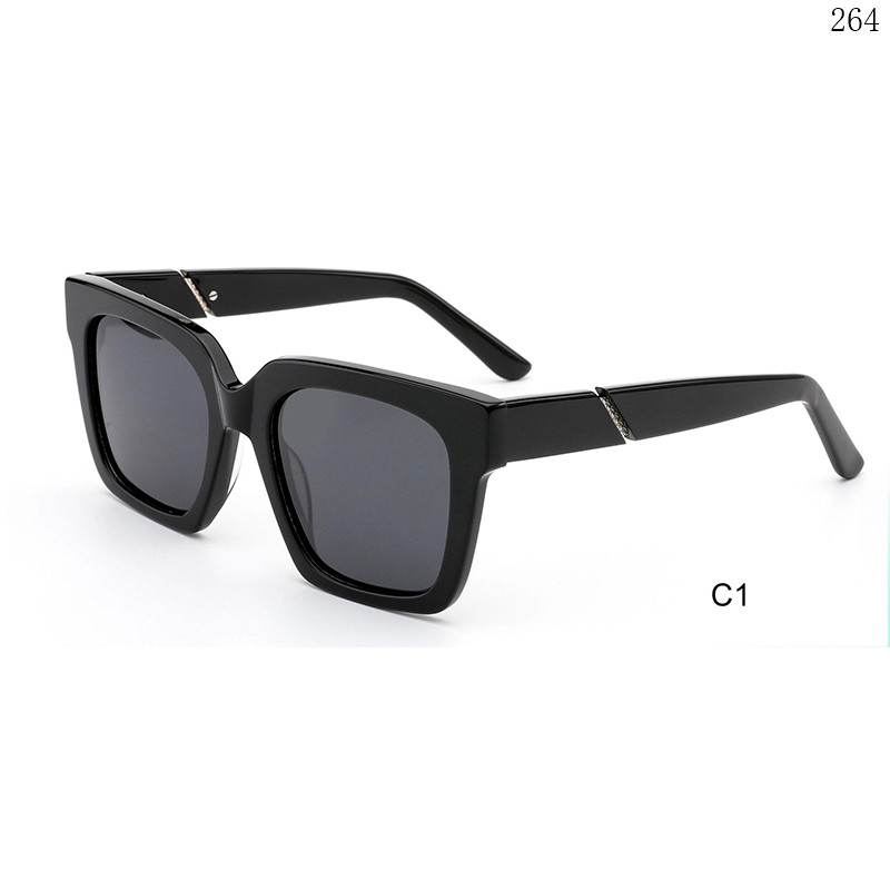 Dachuan Optical HS2817 China Supplier High Quality Acetate Sunglasses Gafas De Sol with Oversized Frame (6)