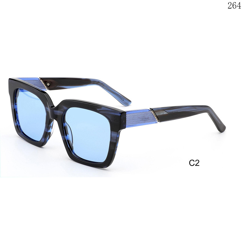 Dachuan Optical HS2817 China Supplier High Quality Acetate Sunglasses Gafas De Sol with Oversized Frame (7)