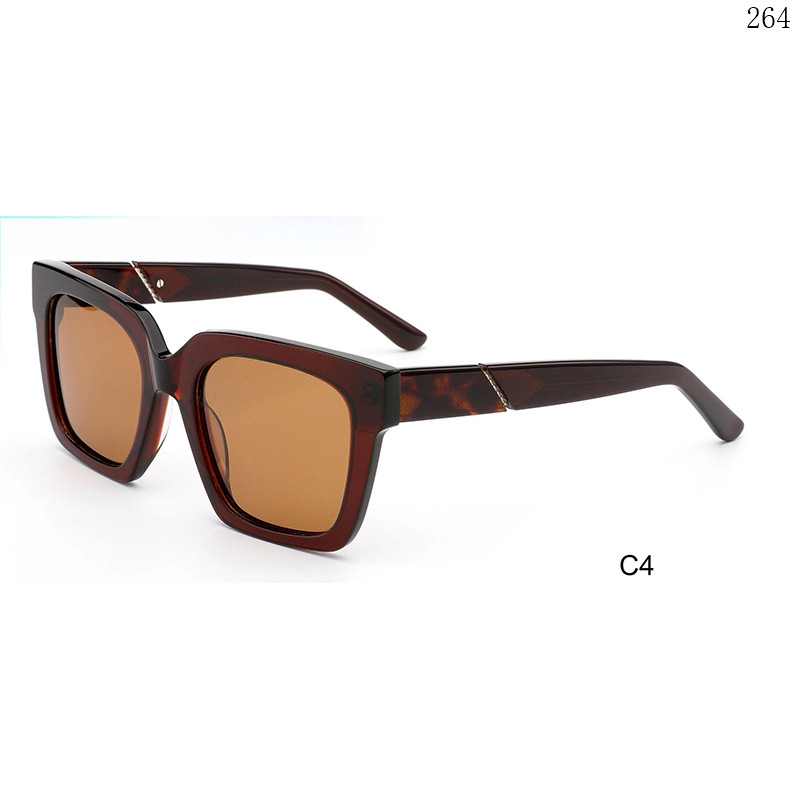 Dachuan Optical HS2817 China Supplier High Quality Acetate Sunglasses Gafas De Sol with Oversized Frame (9)