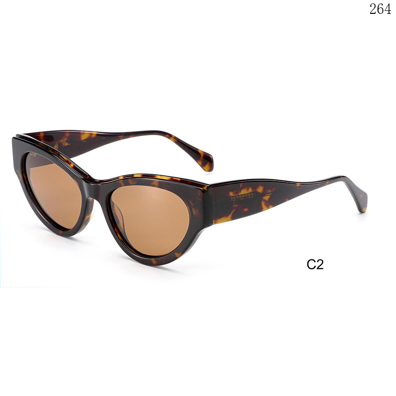 Dachuan Optical HS2831 China Supplier Trendy Cateye Acetate Sunglasses Sun Shades with Custom Logo (8)