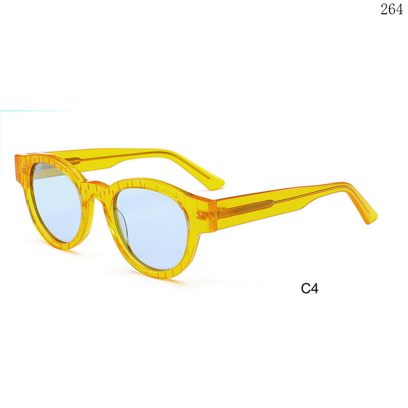 Dachuan Optical HS2838 China Supplier Hot Vintage Acetate Gafas De Sol Shades with UV400 Protection Lens (9)