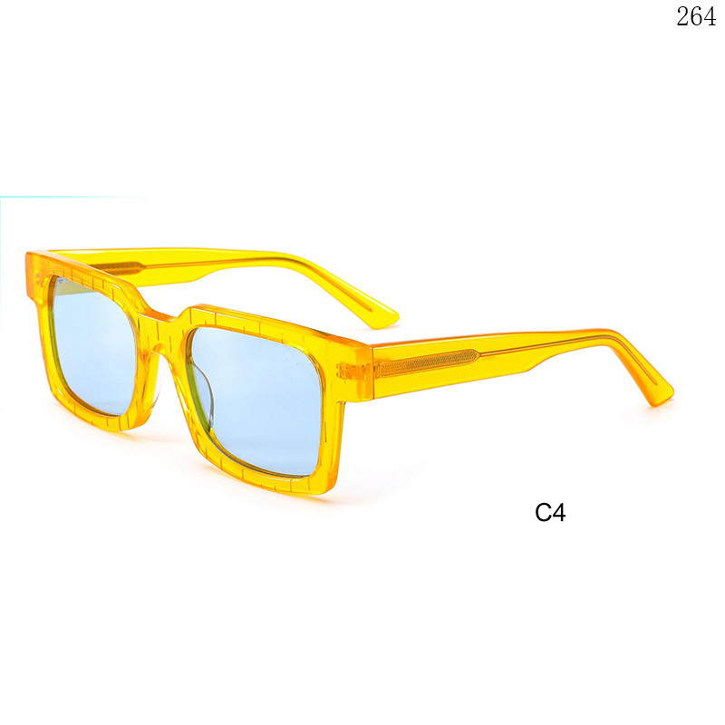 Dachuan Optical HS2840 China Supplier Casual Style Acetate Occhiali da sole Sunglasses with Metal Hinges (9)