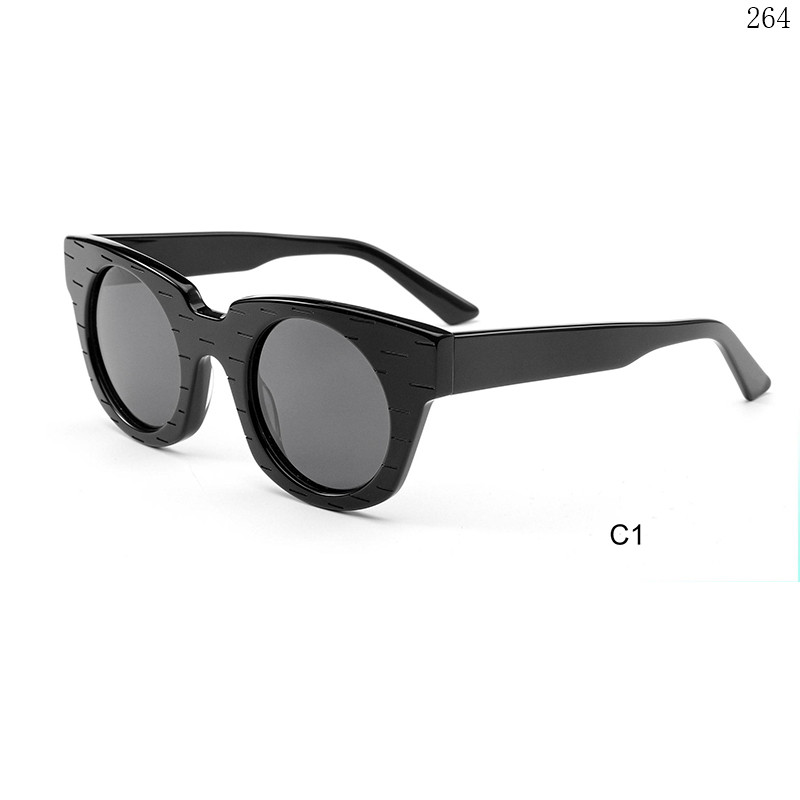 Dachuan Optical HS2841 China Supplier Vintage Design Acetate Occhiali da sole Sunglasses with UV400 Lens (6)