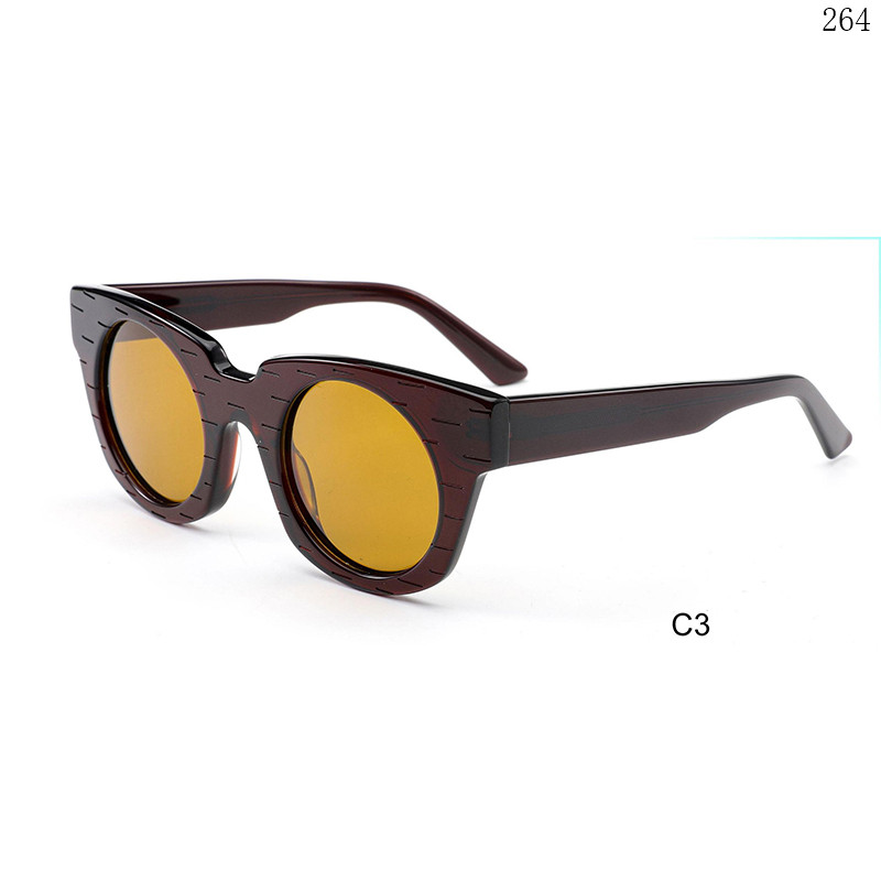 Dachuan Optical HS2841 China Supplier Vintage Design Acetate Occhiali da sole Sunglasses with UV400 Lens (8)