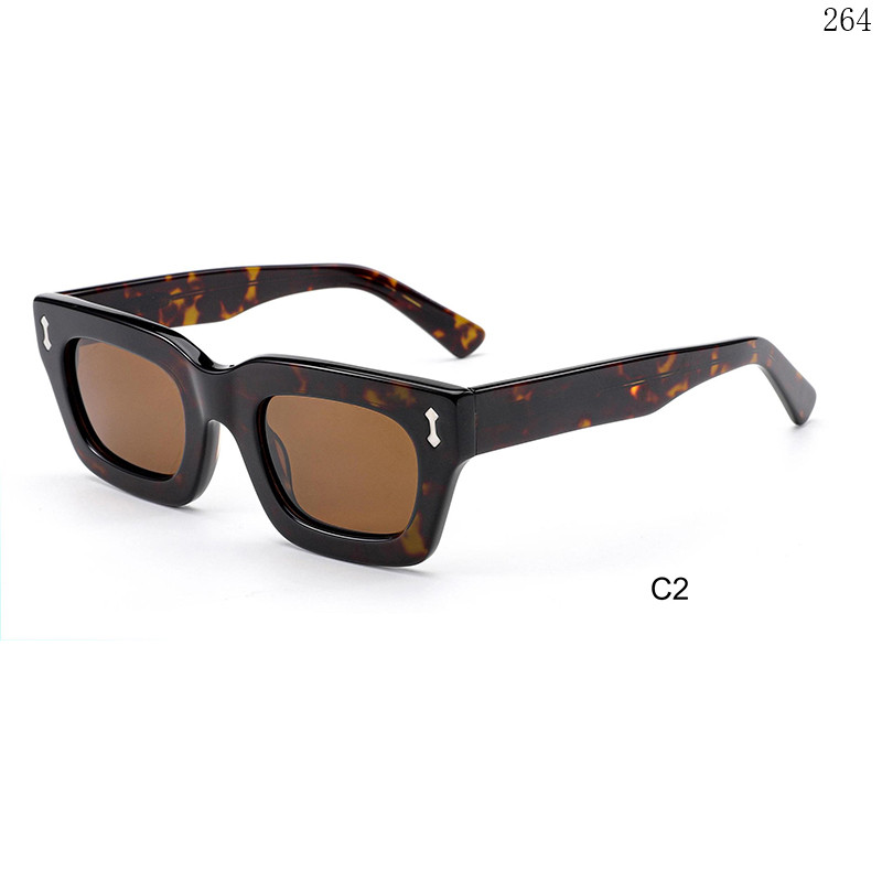 Dachuan Optical HS2844 China Supplier New Fashion Acetate Occhiali da sole Sunglasses with Metal Hinges (7)