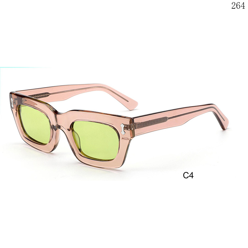 Dachuan Optical HS2844 China Supplier New Fashion Acetate Occhiali da sole Sunglasses with Metal Hinges (9)