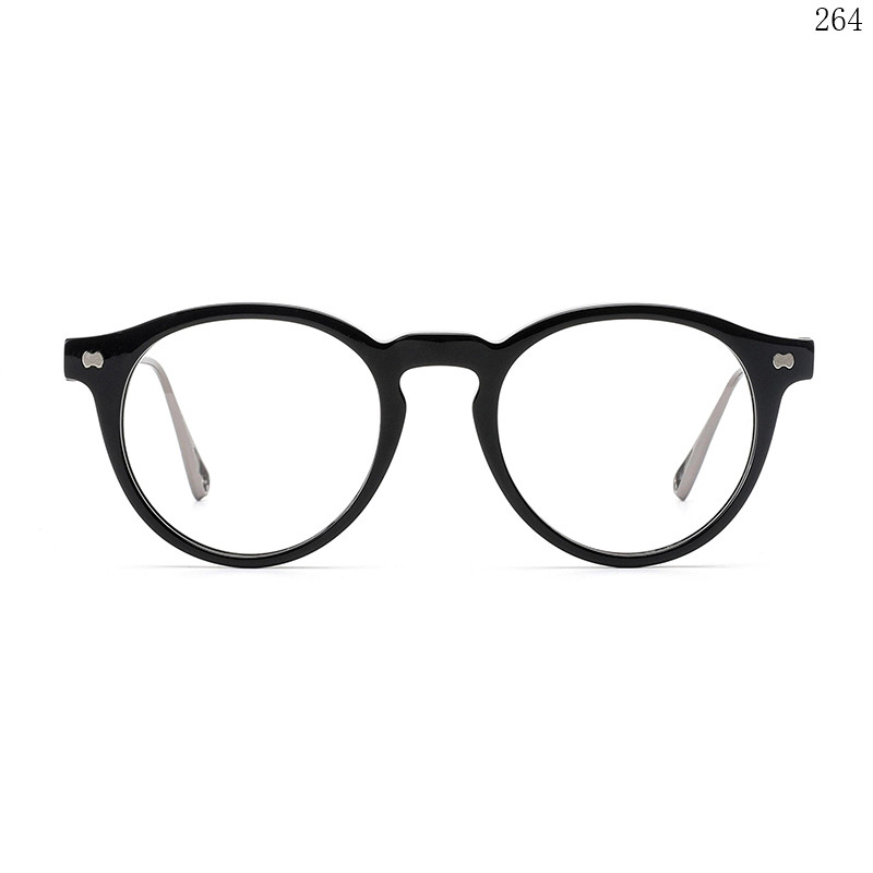 Dachuan Optical M1101S China Supplier Retro Design Clip On Eyeglass Frames with Accept Custom (2)