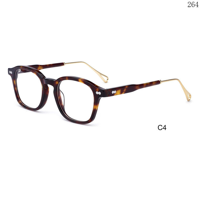 Dachuan Optical M1102 China Supplier Special Design Acetate Eyewear Frames with Metal Legs (10)