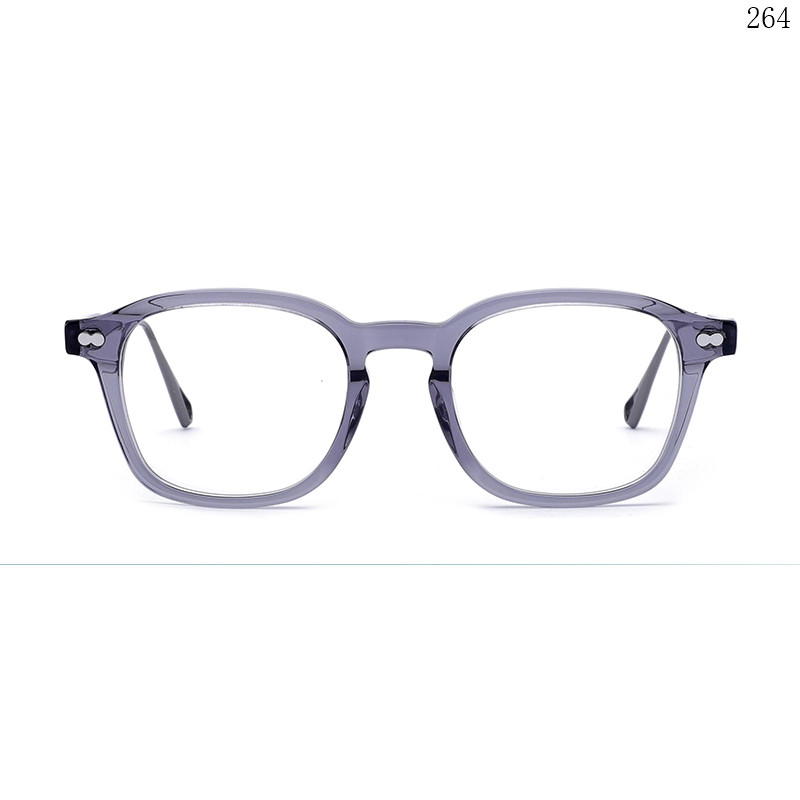 Dachuan Optical M1102 China Supplier Special Design Acetate Eyewear Frames with Metal Legs (2)