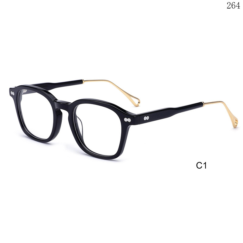 Dachuan Optical M1102 China Supplier Special Design Acetate Eyewear Frames with Metal Legs (7)