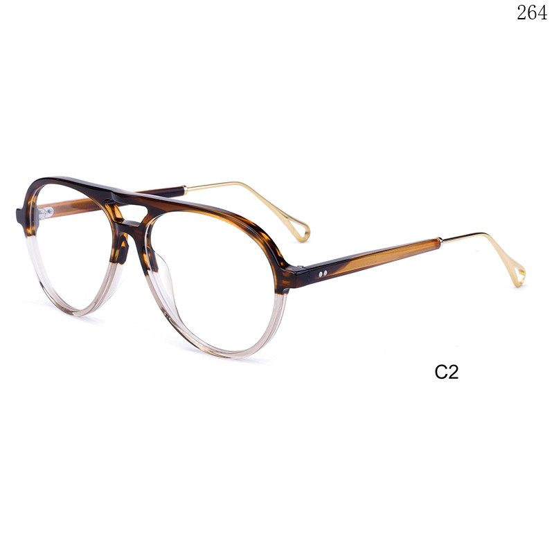 Dachuan Optical M1103 China Supplier Hot Fashion Acetate Eyewear Frames with Double Bridge (8)