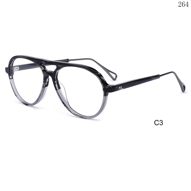 Dachuan Optical M1103 China Supplier Hot Fashion Acetate Eyewear Frames with Double Bridge (9)