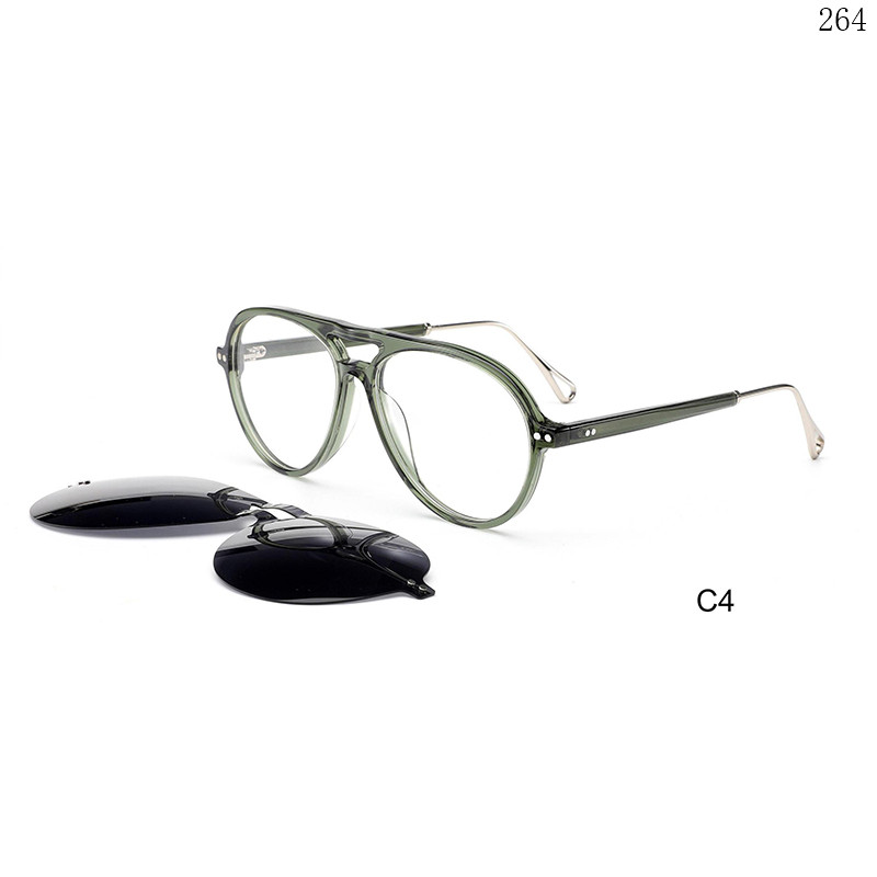 Dachuan Optical M1103S China Supplier Modern Design Clip On Spectacle Frames with Aviator Frame (11)