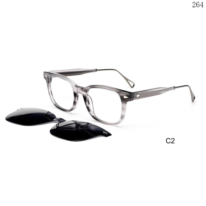 Dachuan Optical M1106S China Supplier High End Clip On Spectacle Frames with Unisex Design (9)