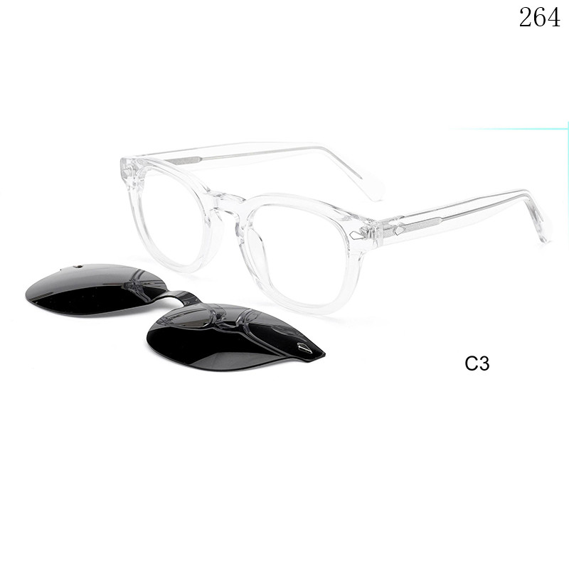 Dachuan Optical M1107S China Supplier Fashion Design Clip On Spectacle Frames with Metal Spring Hinge (11)