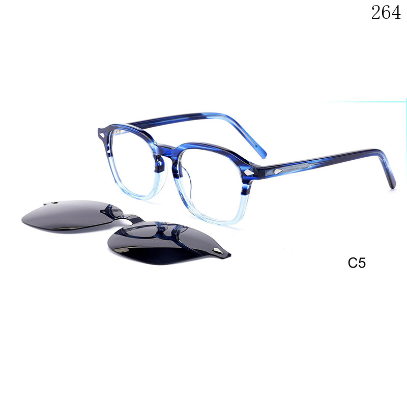 Dachuan Optical M111S China Supplier Retro Design Clip On Eyeglass Frames with Your Brand (12)