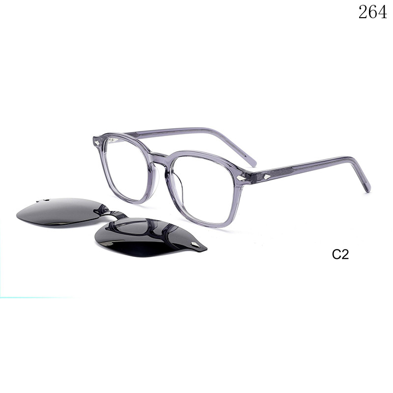 Dachuan Optical M111S China Supplier Retro Design Clip On Eyeglass Frames with Your Brand (9)