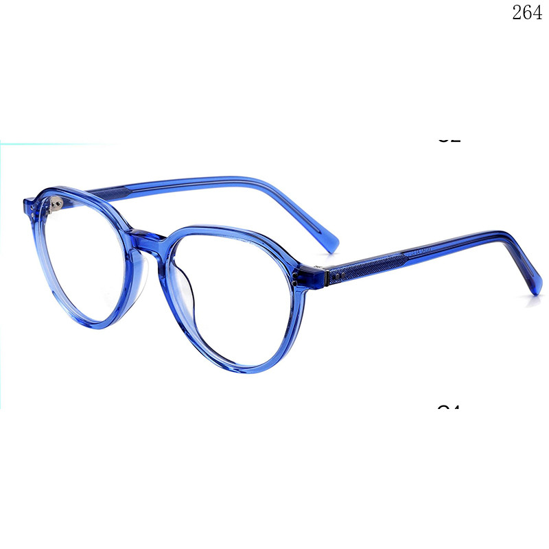 Dachuan Optical M1121 China Supplier Fashion Design Acetate Optical Eyewear with Transparent Color (10)