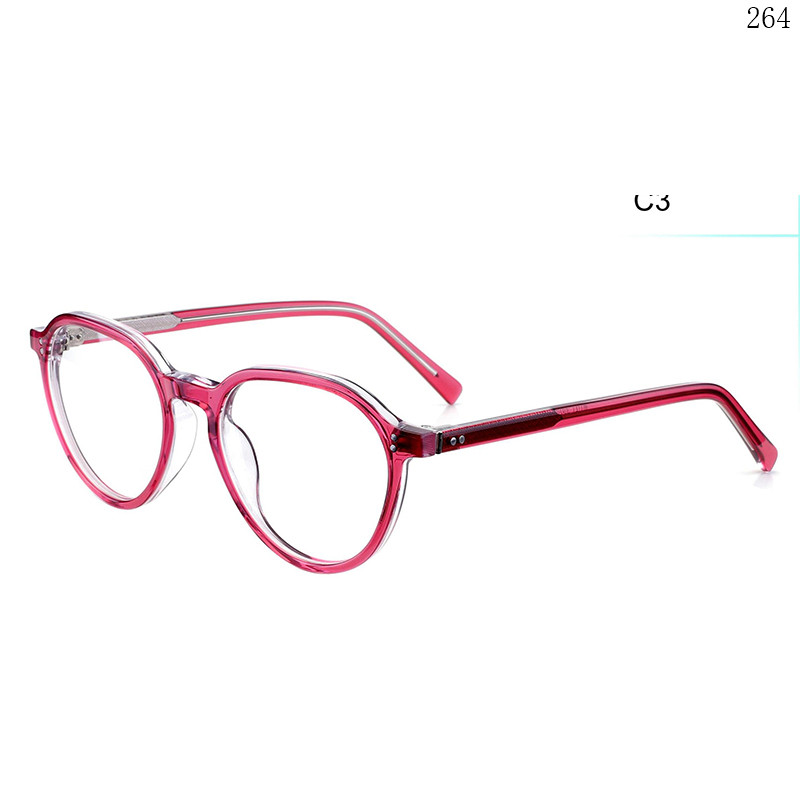 Dachuan Optical M1121 China Supplier Fashion Design Acetate Optical Eyewear with Transparent Color (11)