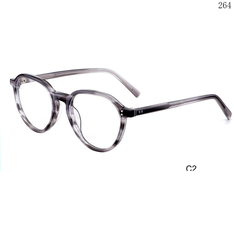 Dachuan Optical M1121 China Supplier Fashion Design Acetate Optical Eyewear with Transparent Color (8)