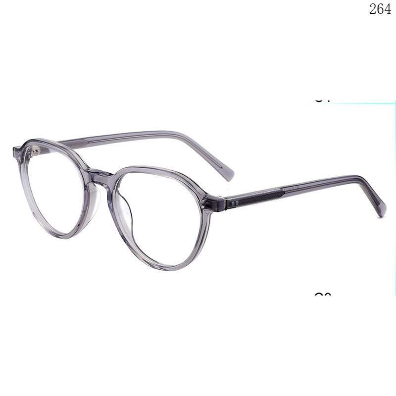 Dachuan Optical M1121 China Supplier Fashion Design Acetate Optical Eyewear with Transparent Color (9)