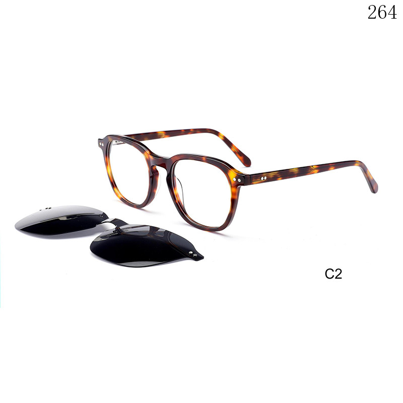 Dachuan Optical M1122S China Supplier Premium Clip On Optical Eyewear with Retro Design (9)