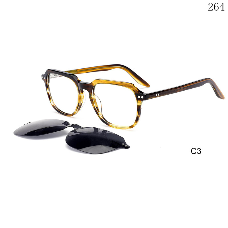 Dachuan Optical M1129S China Supplier Best Sale Clip On Spectacle Frames with Multiple Colors (12)