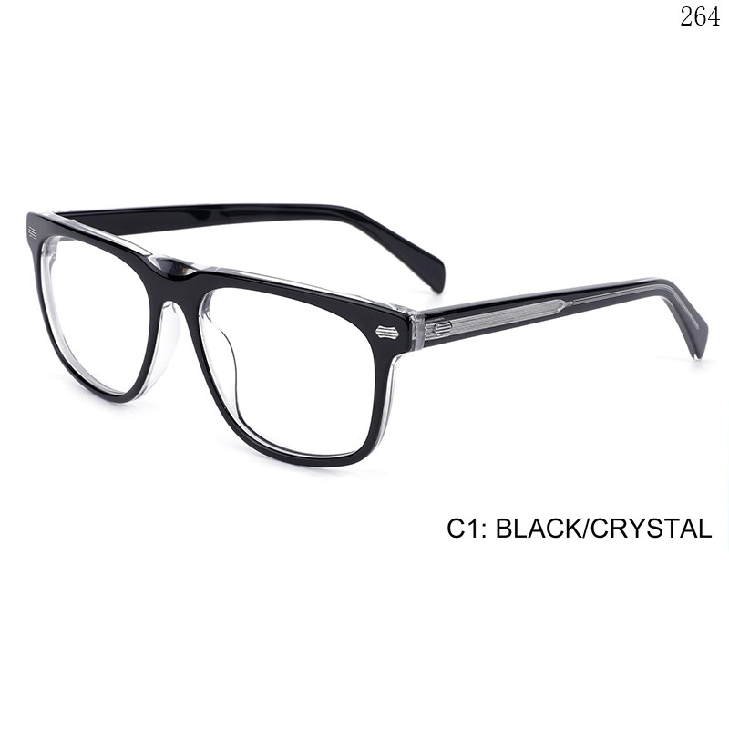 Dachuan Optical M1130 China Supplier Futuristic Design Acetate Optical Eyewear with Custom Made  (7)