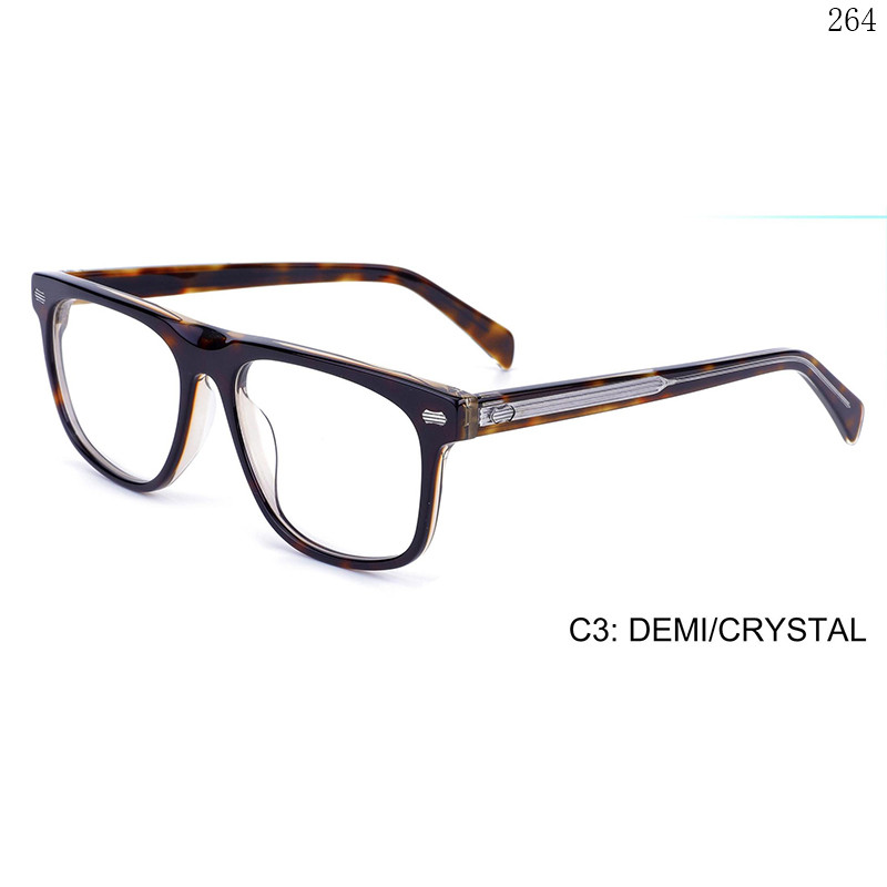 Dachuan Optical M1130 China Supplier Futuristic Design Acetate Optical Eyewear with Custom Made  (9)