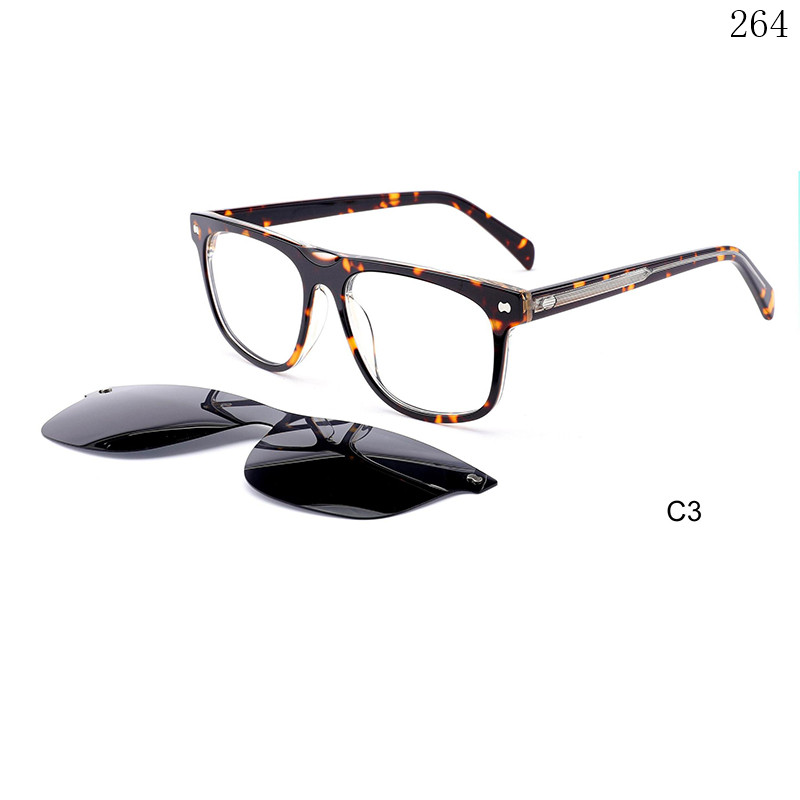 Dachuan Optical M1130S China Supplier Trendy Shapes Clip On Spectacle Frames with Custom Made  (10)