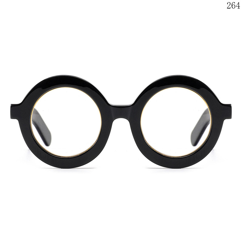 Dachuan Optical OA01776 China Supplier Premium Design Acetate Spectacle Frames with Metal Legs (2)