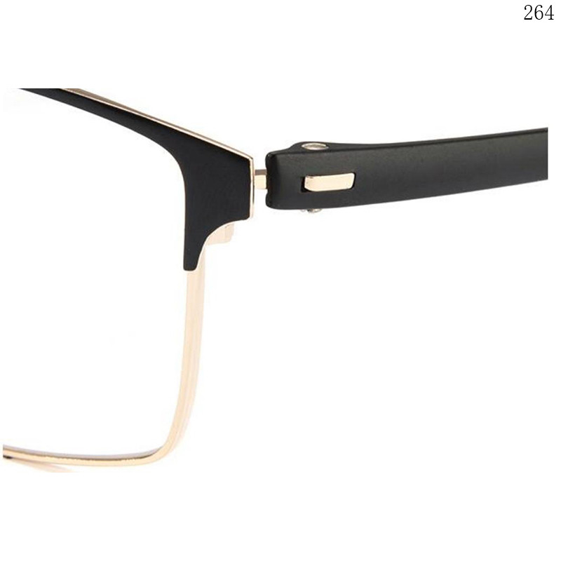 Dachuan Optical P1921 China Supplier Classic Design Metal Eyewear Frames with Browline Frame (5)