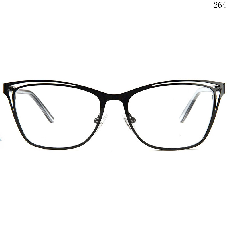 Dachuan Optical RP9005 China Supplier Colorful Design Metal Eyewear Frames with Cateye Frame (2)