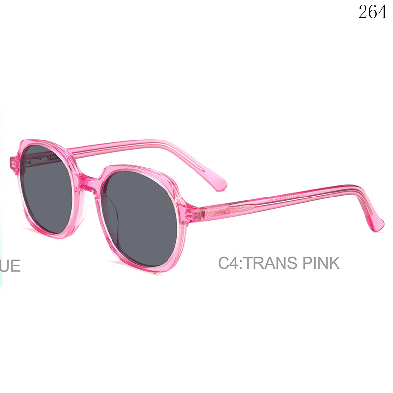 Dachuan Optical S2104 China Supplier High Quality Children Sunglasses Shades  with Transparent Color (9)