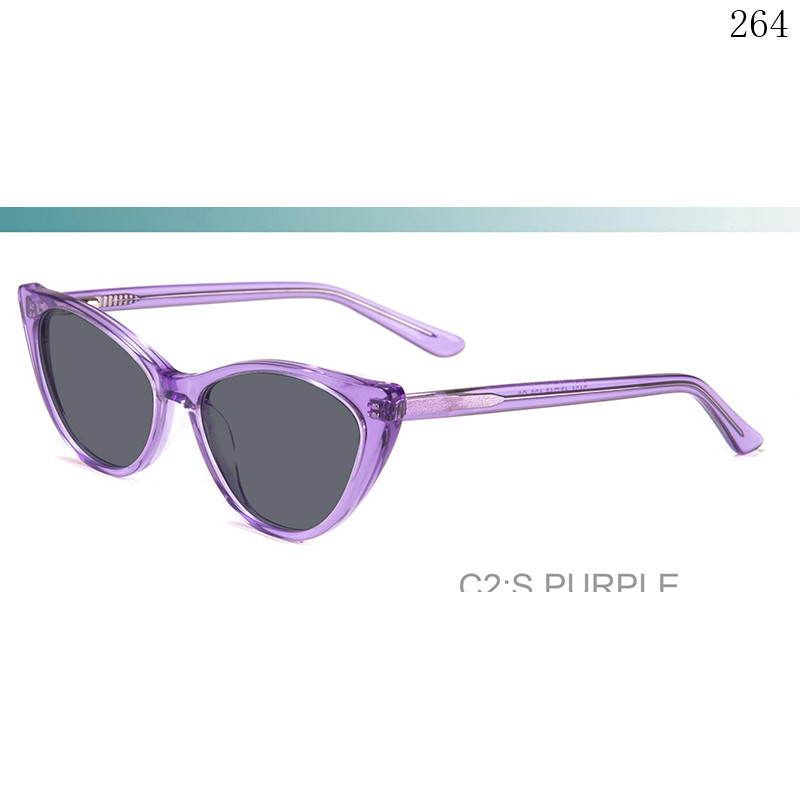 Dachuan Optical S2121 China Supplier New Trend Children Acetate Sunglass Shades with Cateye Frame (7)