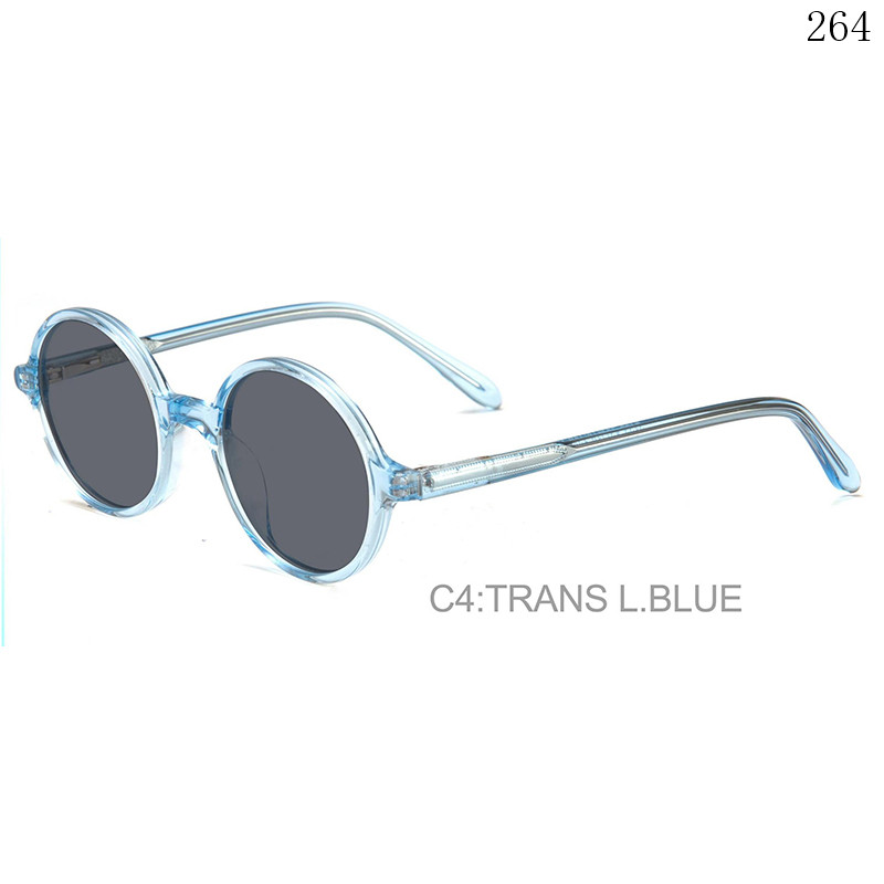 Dachuan Optical S2122 China Supplier Hot Fashion Children Acetate Sunglass Shades with Round Frame (9)