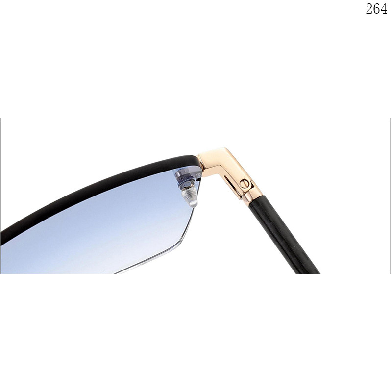 Dachuan Optical S25609 China Supplier Fashion Design Rimless Sunglasses with Your Brand (5)